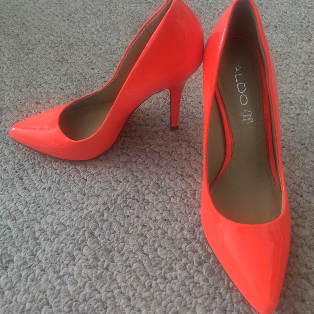 Aldo Stiletto Bright Orange